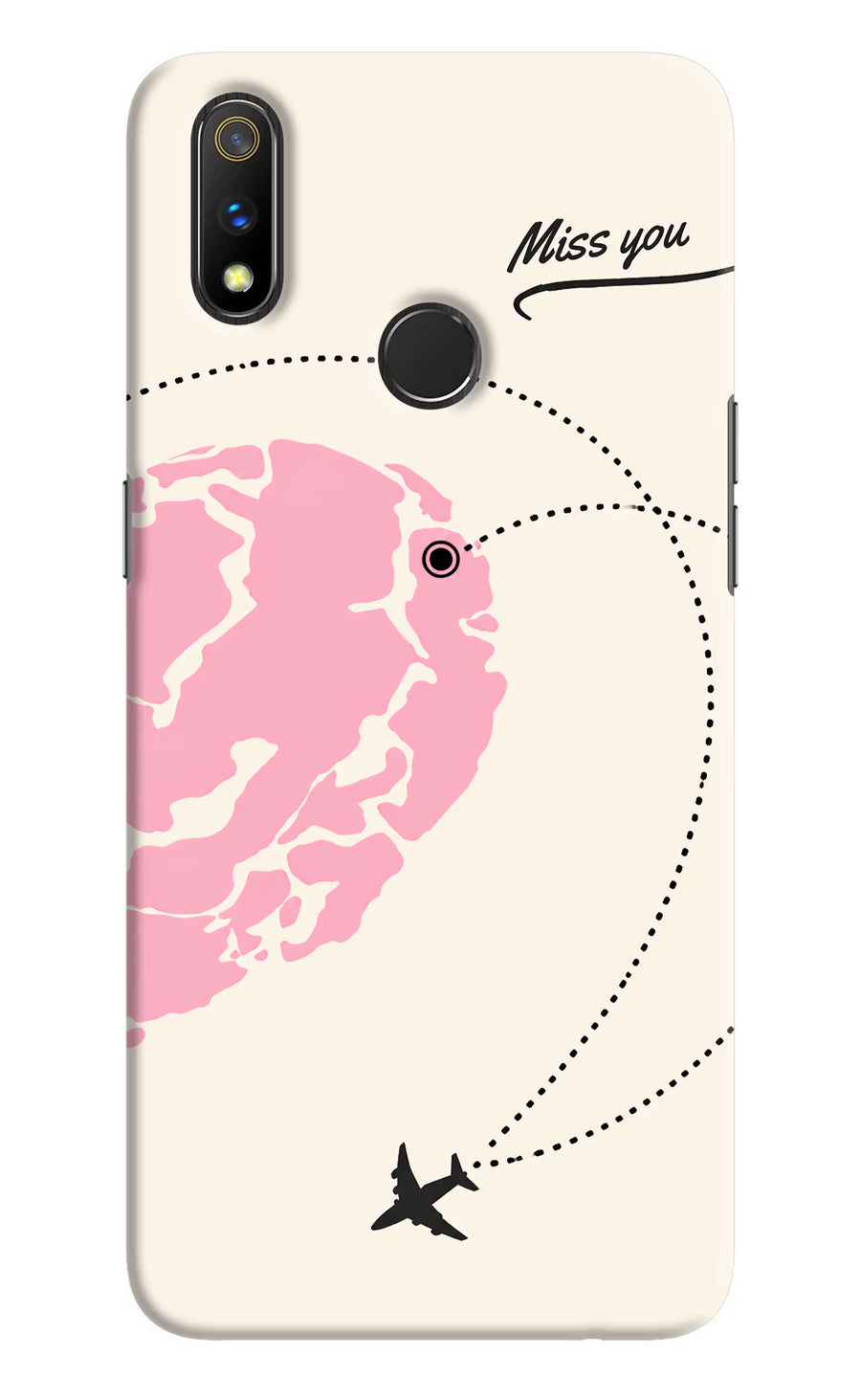Miss Orbit Realme 3 Pro Back Cover, Hard case