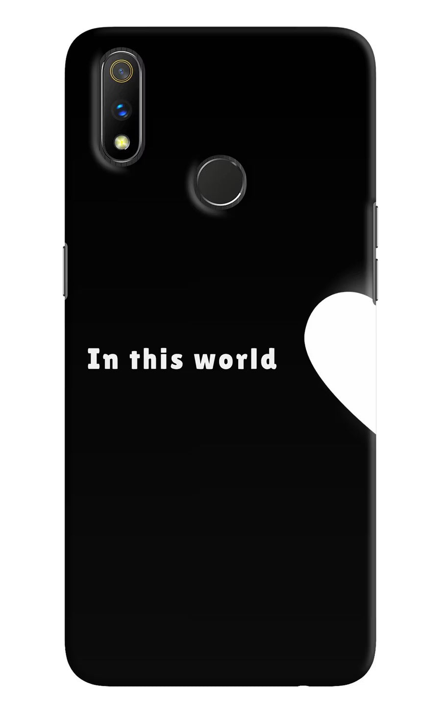 This World Realme 3 Pro Back Cover, Hard case