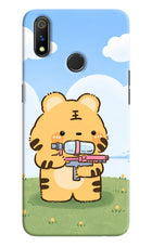 Tiger Treat Realme 3 Pro Hard Case Back Cover by Casekaro