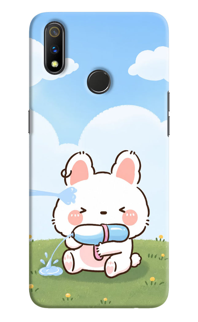 Bunny Treat Realme 3 Pro Hard Case Back Cover by Casekaro