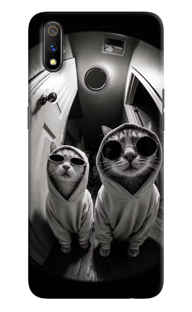 Hood Cats Realme 3 Pro Hard Case Back Cover by Casekaro