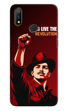 Bhagat Singh Revolution Realme 3 Pro Hard Case Back Cover by Casekaro
