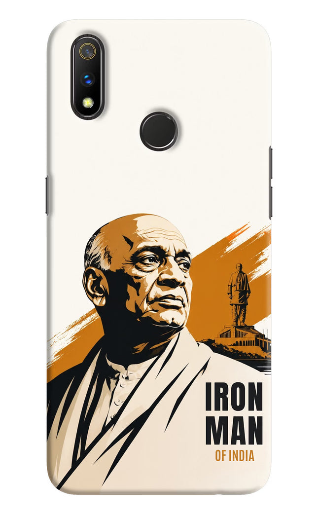 Sardar Patel Iron Will Realme 3 Pro Hard Case Back Cover by Casekaro