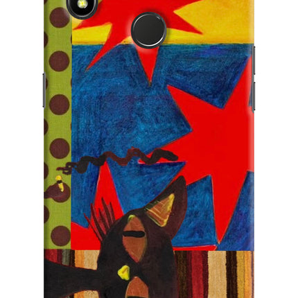 Pop Cat Realme 3 Pro Hard Case Back Cover by Casekaro