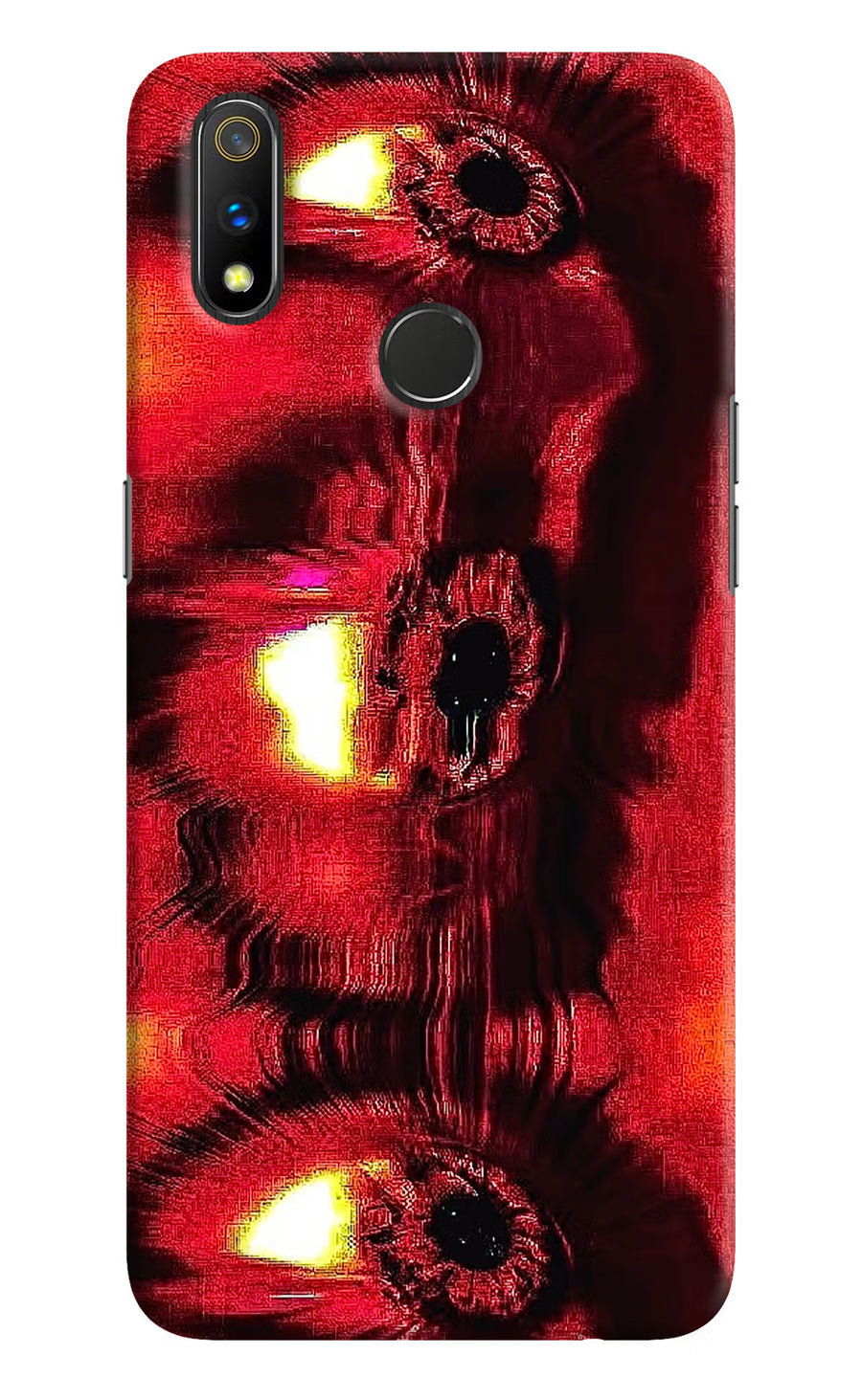 Fire Eye Realme 3 Pro Back Cover, Hard case