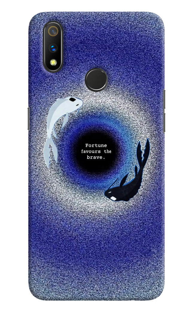 Dark Koi Realme 3 Pro Hard Case Back Cover by Casekaro