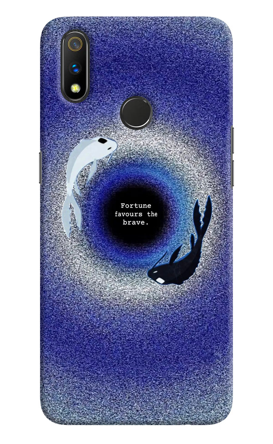 Dark Koi Realme 3 Pro Back Cover, Hard case