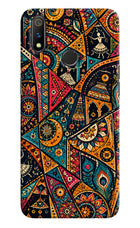 Folk Print Realme 3 Pro Hard Case Back Cover by Casekaro