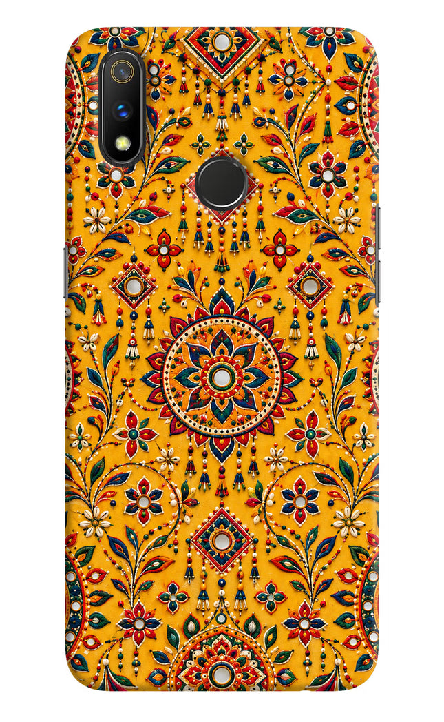 Sunlit Aura Realme 3 Pro Hard Case Back Cover by Casekaro