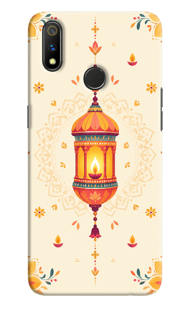 Golden Lantern Realme 3 Pro Hard Case Back Cover by Casekaro