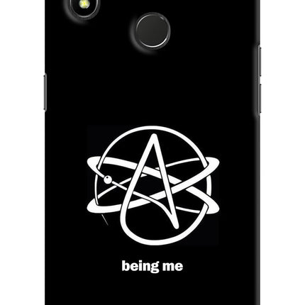 Atheist Symbol Realme 3 Pro Hard Case Back Cover by Casekaro