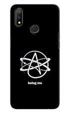 Atheist Symbol Realme 3 Pro Hard Case Back Cover by Casekaro