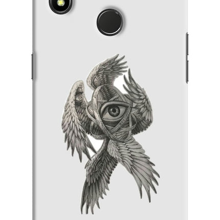 Accurate Angel Realme 3 Pro Hard Case Back Cover by Casekaro