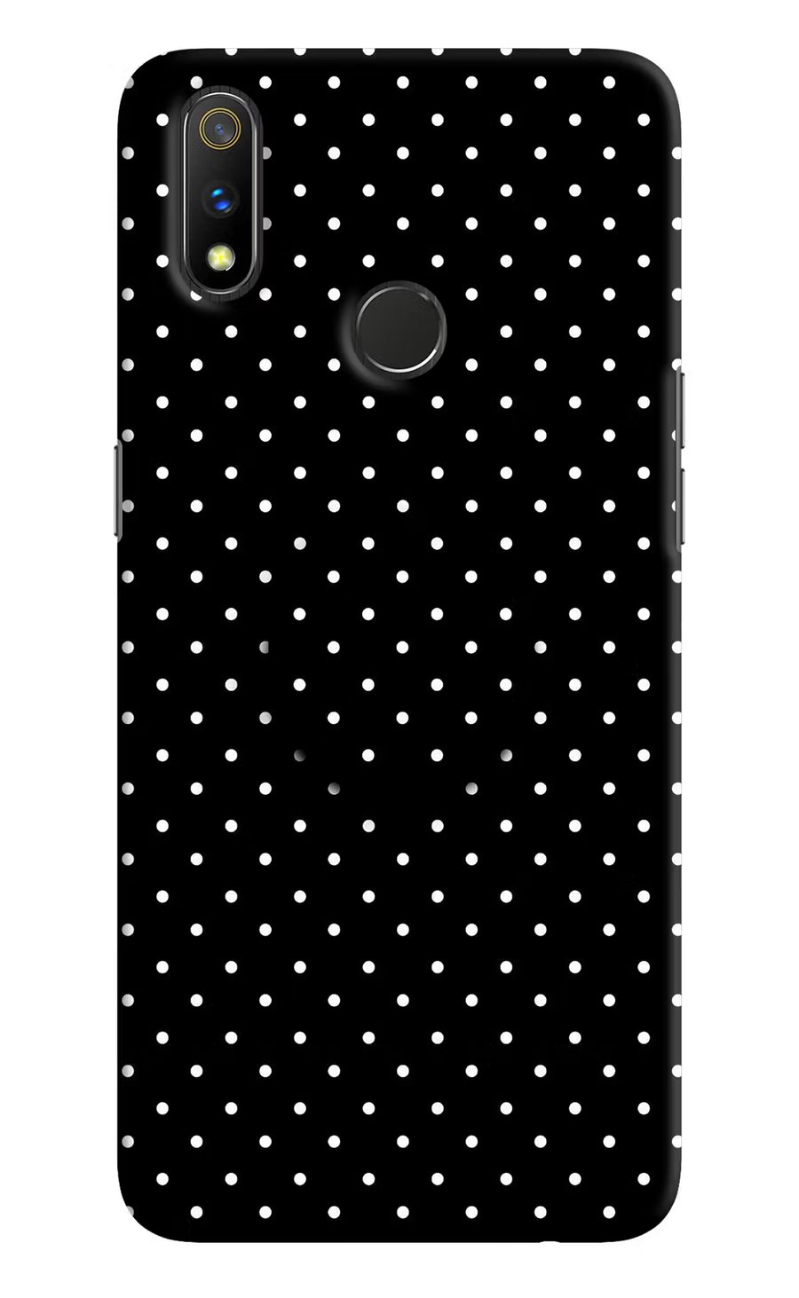 White Dots Realme 3 Pro Pop Case, Hard case
