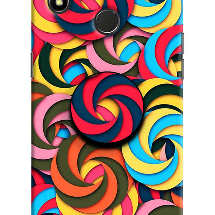 Spiral Pattern Realme 3 Pro Pop Case by Casekaro