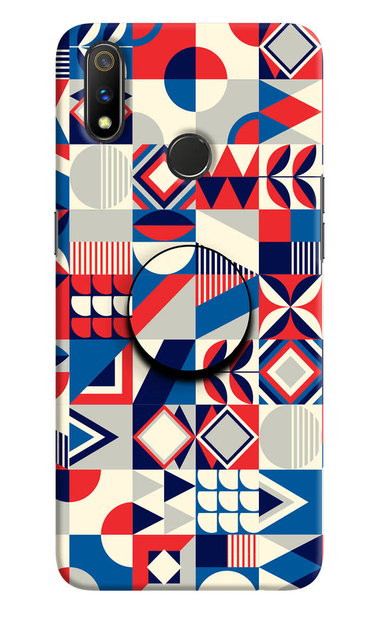 Colorful Pattern Realme 3 Pro Pop Case by Casekaro