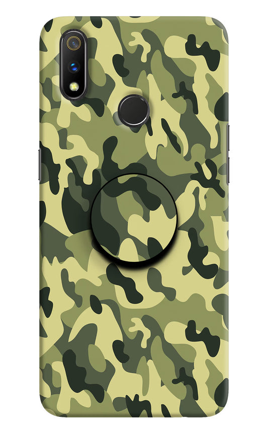 Camouflage Realme 3 Pro Pop Case by Casekaro