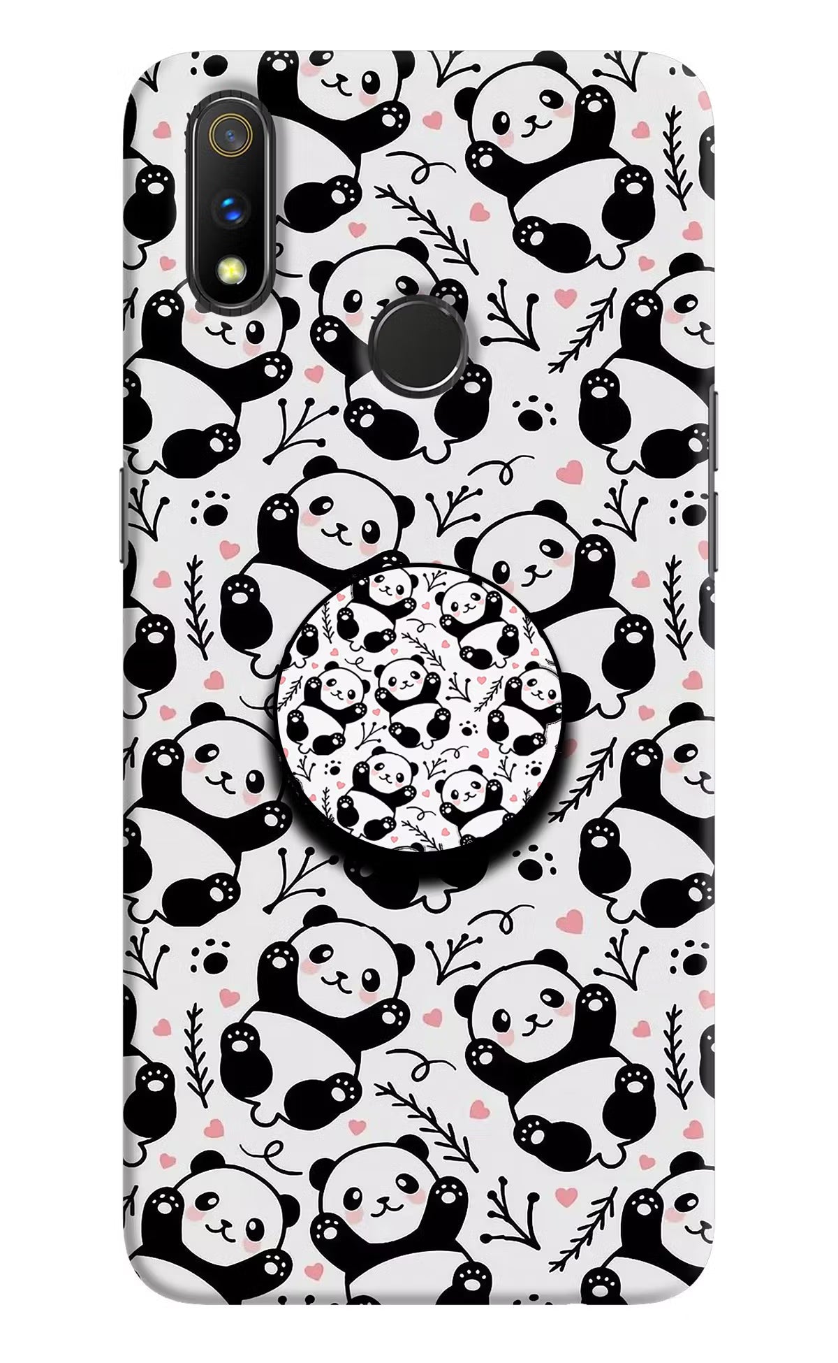 Cute Panda Realme 3 Pro Pop Case by Casekaro
