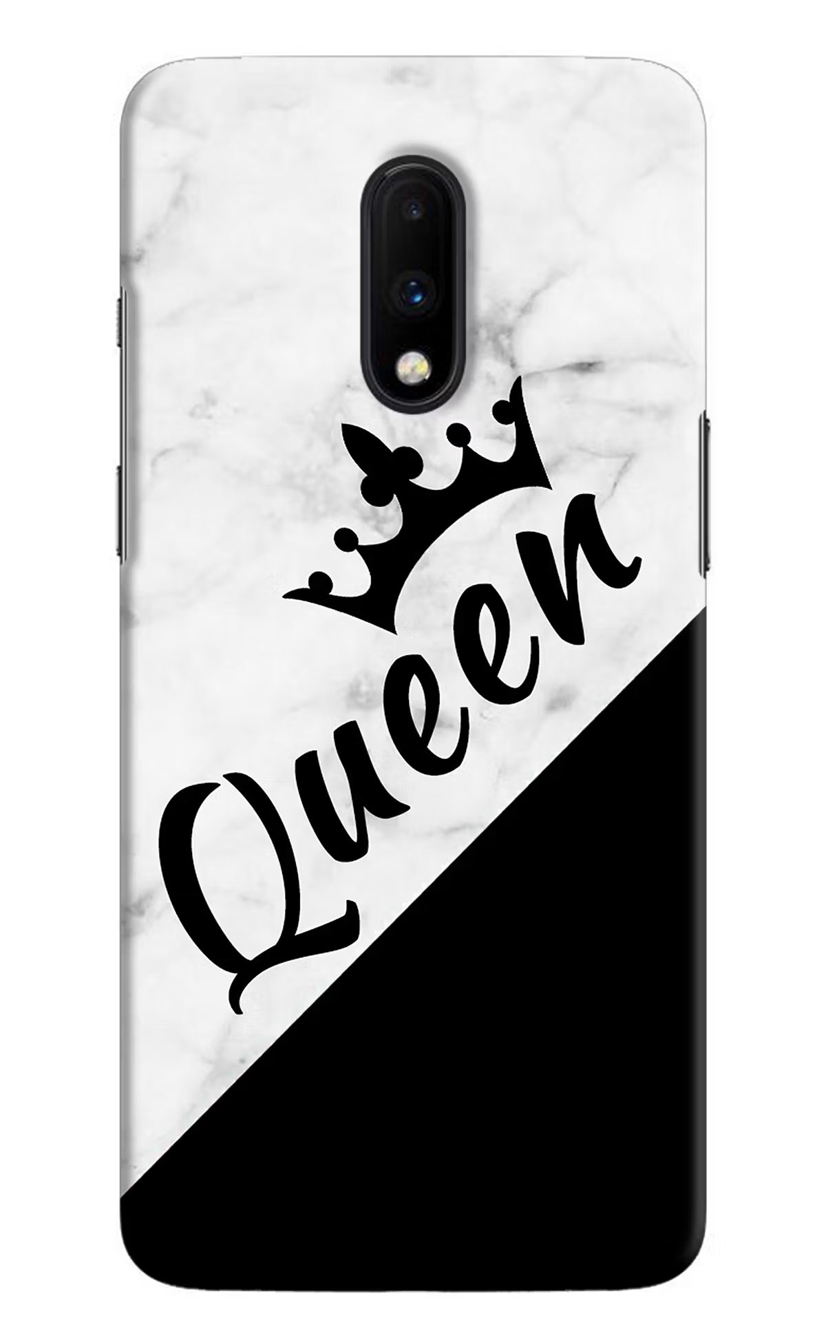 Queen Oneplus 7 Hard Case Back Cover by Casekaro