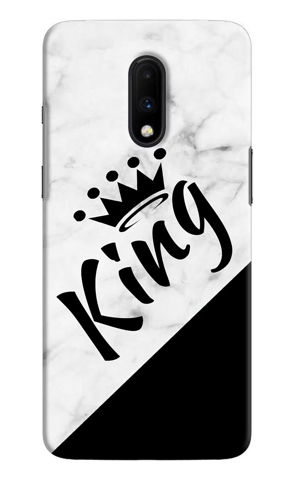 King Oneplus 7 Hard Case Back Cover by Casekaro