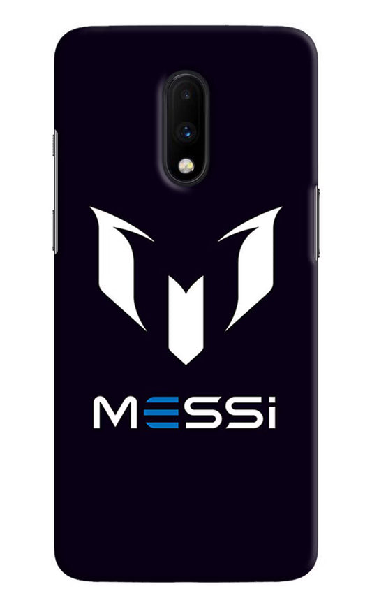 Messi Logo Oneplus 7 Hard Case Back Cover by Casekaro