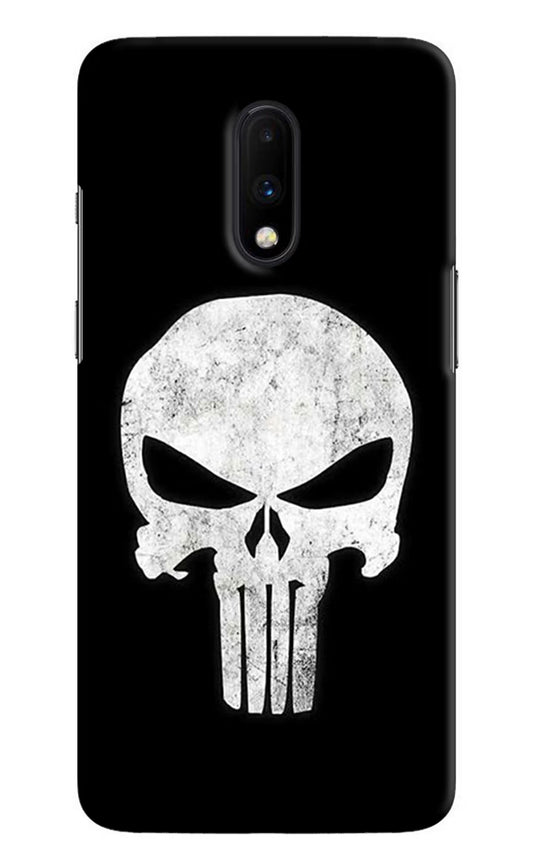 Punisher Skull Oneplus 7 Hard Case Back Cover by Casekaro