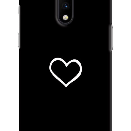 Heart Oneplus 7 Hard Case Back Cover by Casekaro