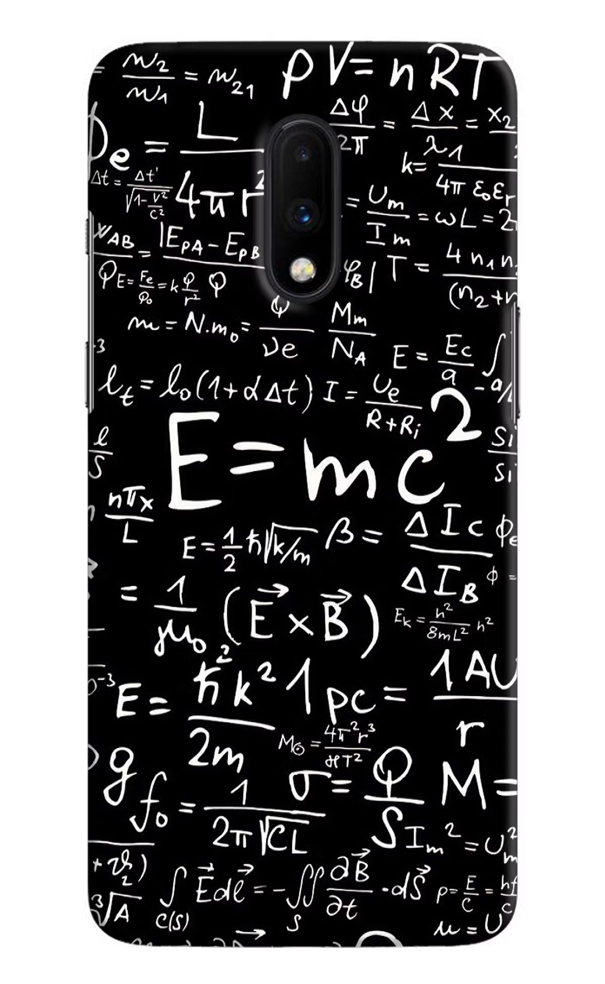 Physics Formula Oneplus 7 Hard Case Back Cover by Casekaro
