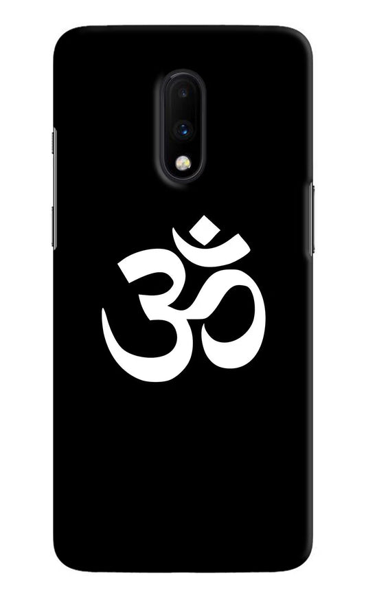 Om Oneplus 7 Hard Case Back Cover by Casekaro