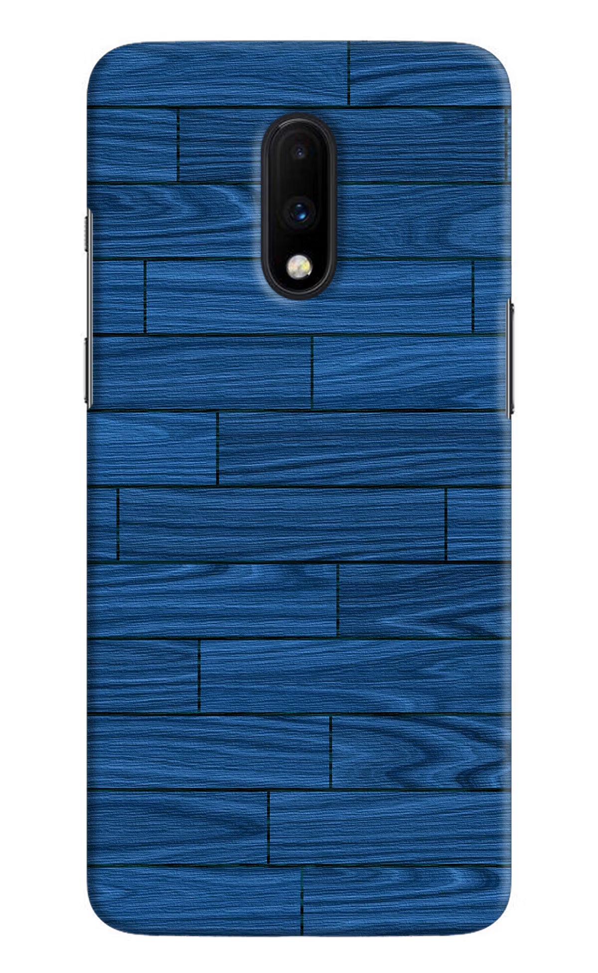 Wooden Texture Oneplus 7 Hard Case Back Cover by Casekaro