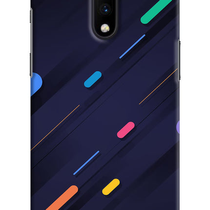 Abstract Design Oneplus 7 Hard Case Back Cover by Casekaro