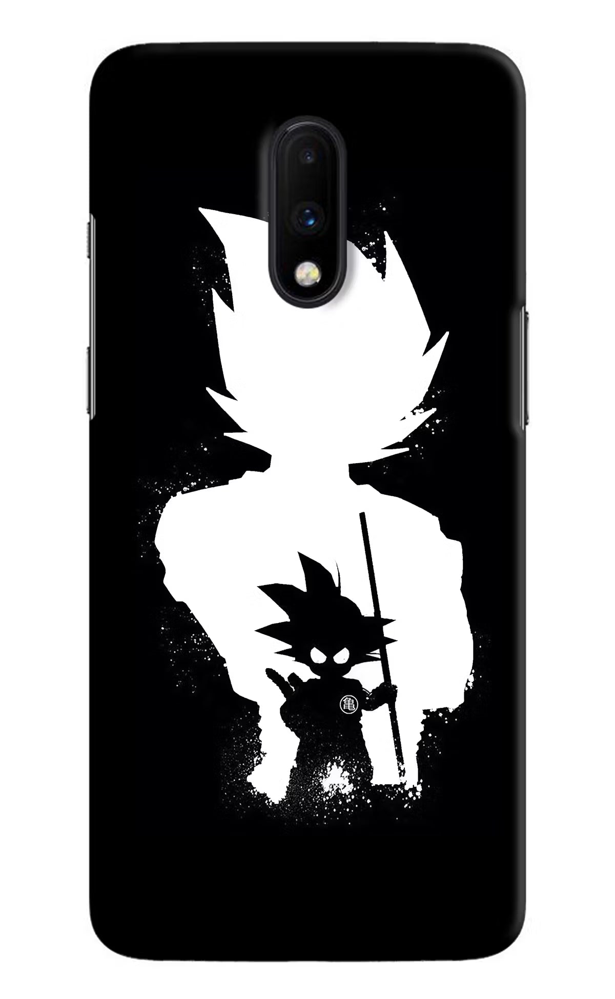 Goku Shadow Oneplus 7 Hard Case Back Cover by Casekaro