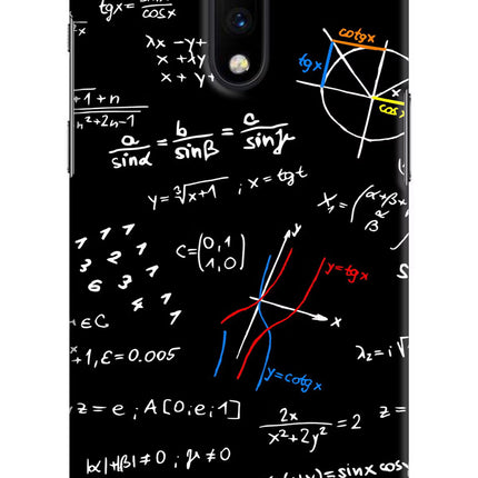Mathematics Formula Oneplus 7 Hard Case Back Cover by Casekaro