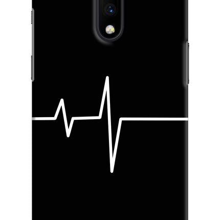 Heart Beats Oneplus 7 Hard Case Back Cover by Casekaro