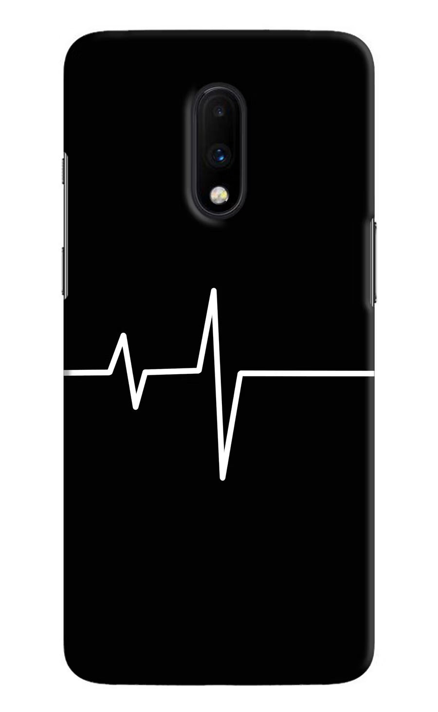Heart Beats Oneplus 7 Back Cover, Hard case