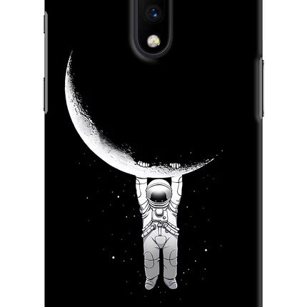 Moon Space Oneplus 7 Hard Case Back Cover by Casekaro