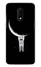 Moon Space Oneplus 7 Hard Case Back Cover by Casekaro