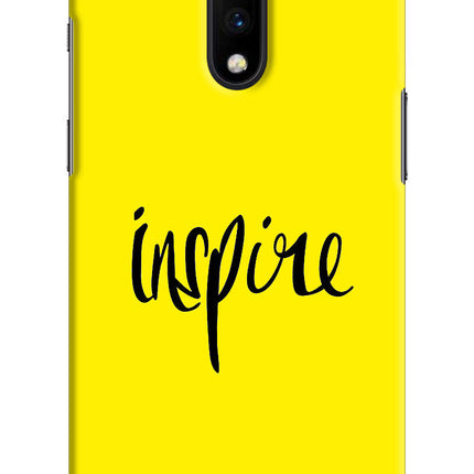 Inspire Oneplus 7 Hard Case Back Cover by Casekaro