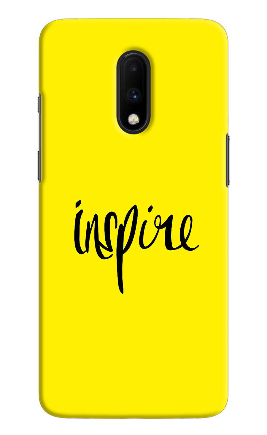 Inspire Oneplus 7 Back Cover, Hard case