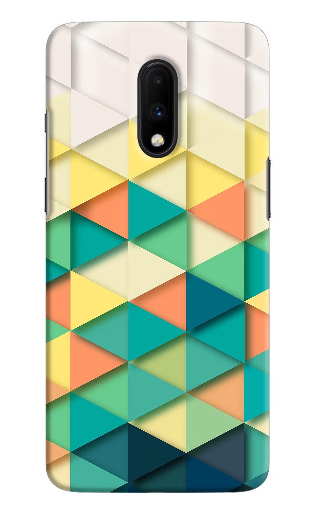 Abstract Oneplus 7 Hard Case Back Cover by Casekaro