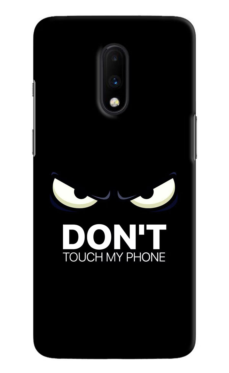 Don'T Touch My Phone Oneplus 7 Back Cover, Hard case
