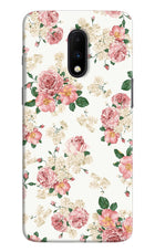 Flowers Oneplus 7 Hard Case Back Cover by Casekaro