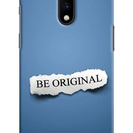 Be Original Oneplus 7 Hard Case Back Cover by Casekaro