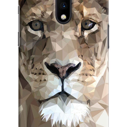 Lion Art Oneplus 7 Hard Case Back Cover by Casekaro