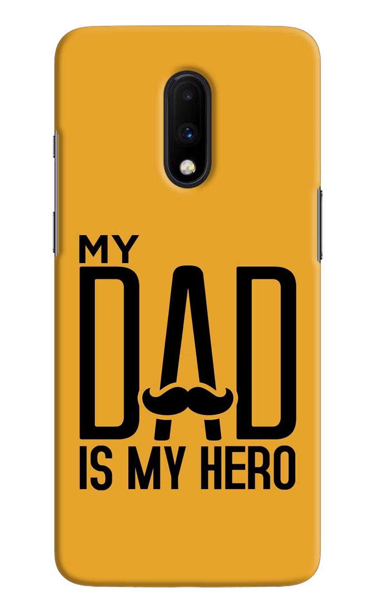 My Dad Is My Hero Oneplus 7 Hard Case Back Cover by Casekaro