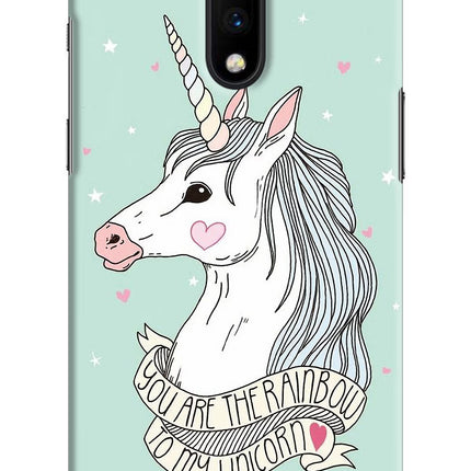 Unicorn Wallpaper Oneplus 7 Hard Case Back Cover by Casekaro