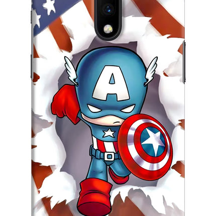 Captain America Oneplus 7 Hard Case Back Cover by Casekaro
