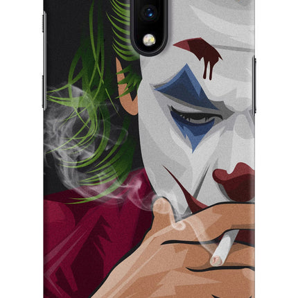 Joker Smoking Oneplus 7 Hard Case Back Cover by Casekaro
