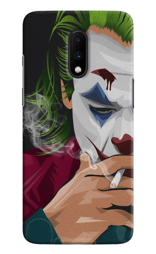 Joker Smoking Oneplus 7 Hard Case Back Cover by Casekaro