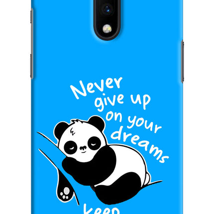 Keep Sleeping Oneplus 7 Hard Case Back Cover by Casekaro